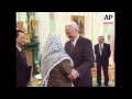 Russia - Arafat arrives in Moscow