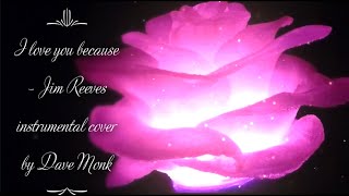 Jim Reeves instrumental cover by Dave Monk - I love you because