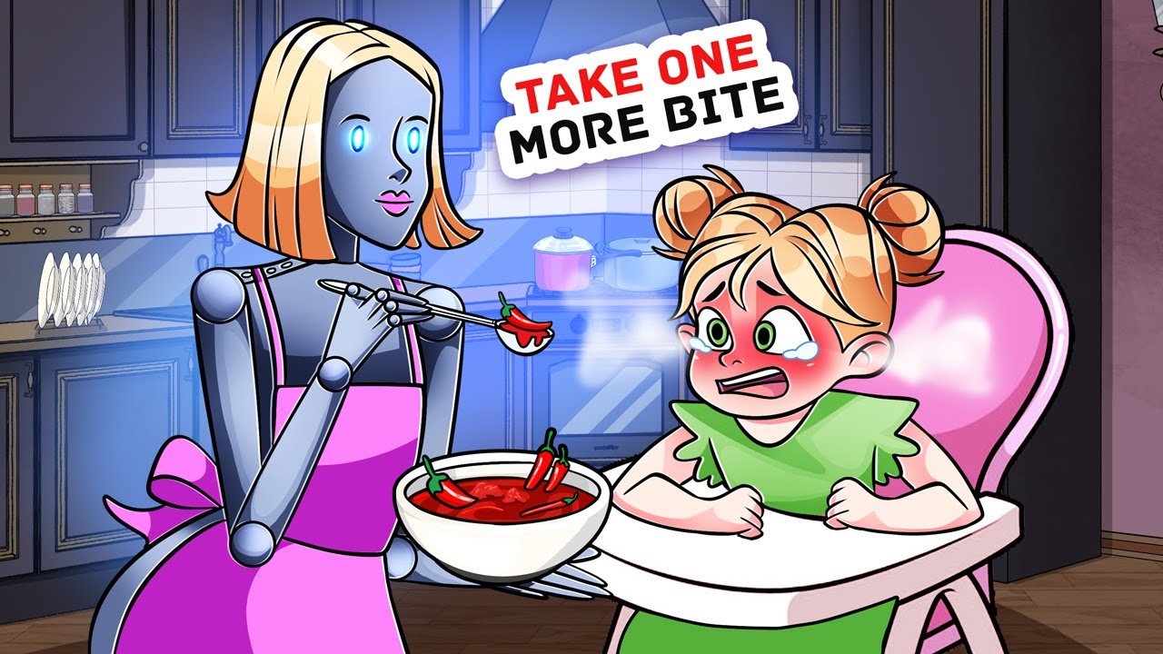A Psycho Robot Raised Me Instead of My Mom Best Animated Stories by PRIVATE DIARY
