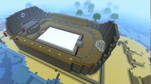 Minecraft Spleef Arena Timelapse : NPG