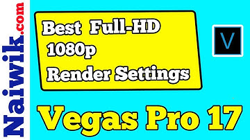 How to render a Full-HD video in Vegas Pro 17 || Best 1080p render settings for Youtube