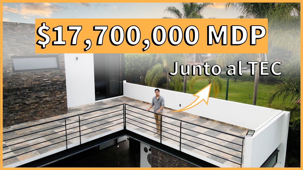🔝 LUJOSA RESIDENCIA recién construida 💲17 MDP en la ZONA REAL, Zapopan.