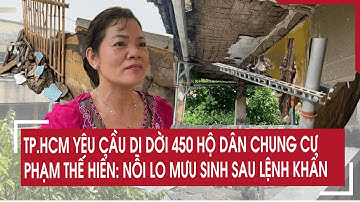 TP.HCM yêu cầu di dời 450 hộ dân chung cư Phạm Thế Hiển: Nỗi lo mưu sinh sau lệnh khẩn