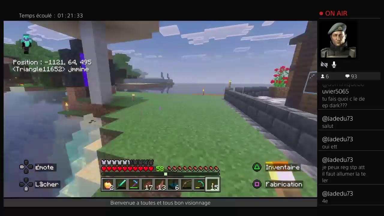 Minecraft:tu veux venir  jouer avec nous en attendant les 1000 abos ?