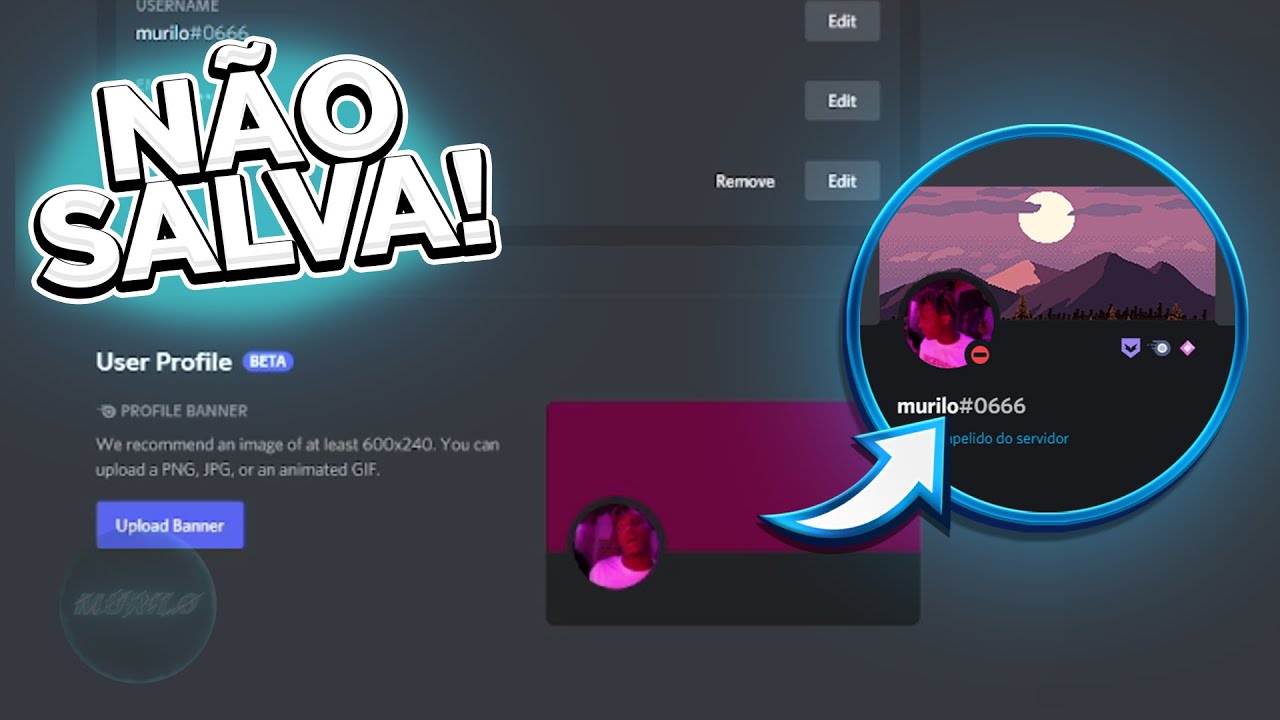 Como mudar o fundo do Discord [Banner do Servidor] – Tecnoblog