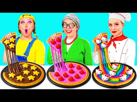 Me vs Grandma Cooking Challenge | Crazy Challenge