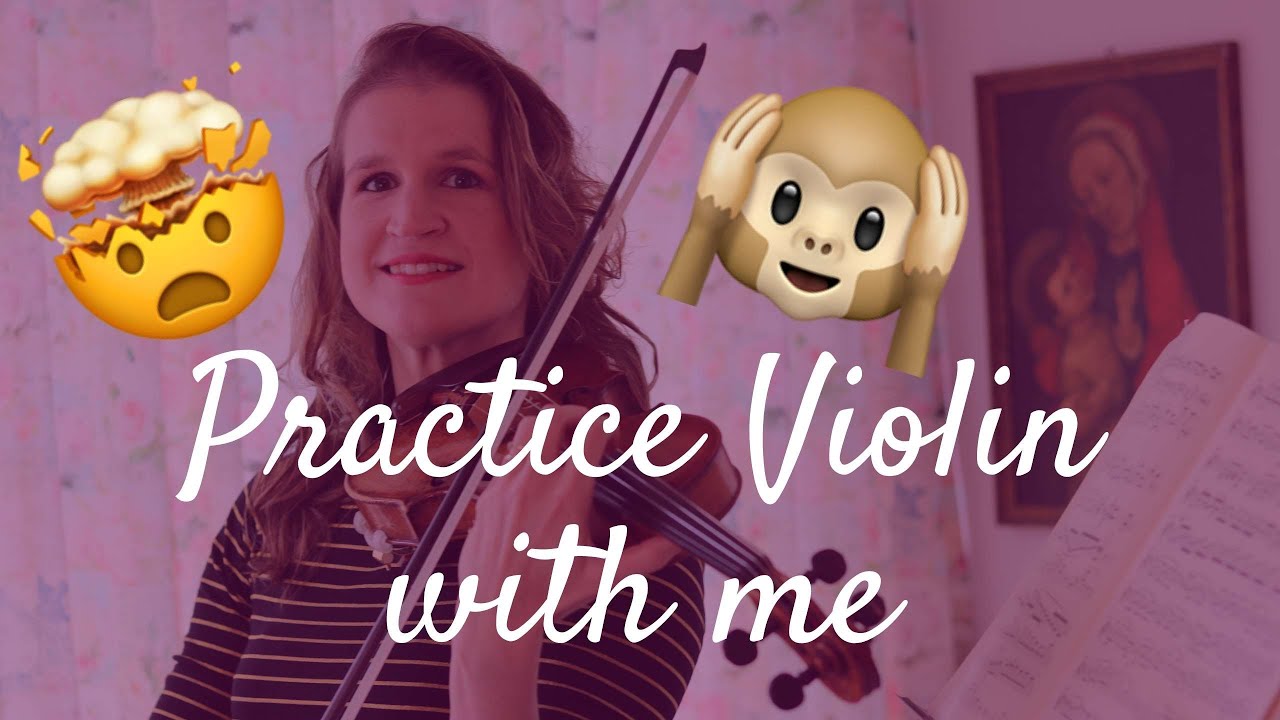 Watch me PRACTICE VIOLIN - Professional Violinist's FULL Daily Routine ...