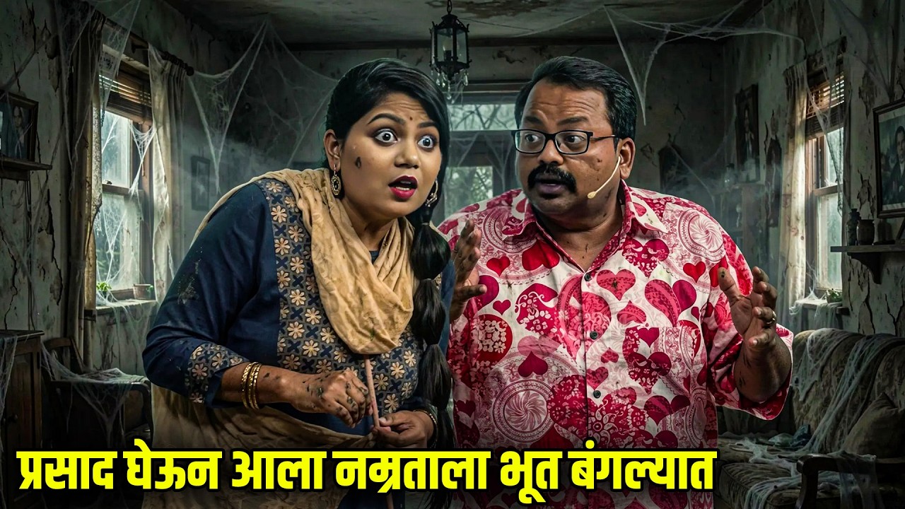 प्रसाद घेऊन आला नम्रताला भूत बंगल्यात | Maharashtrachi HasyaJatra Best Scene | भन्नाट विनोदी
