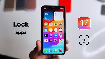How to Lock App With Face ID or Passcode on iPhone - iOS 17