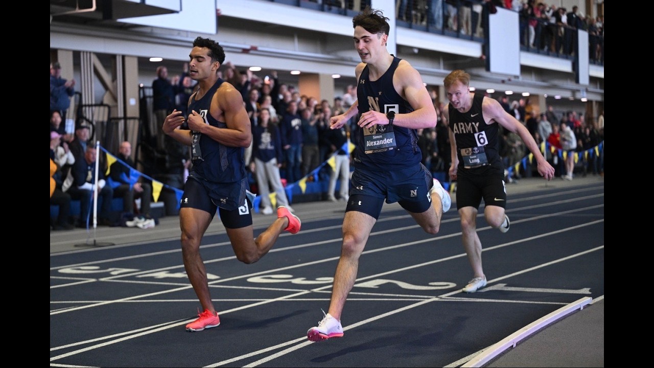 Navy Sports Magazine - Simon Alexander - Men's Indoor Track and Field