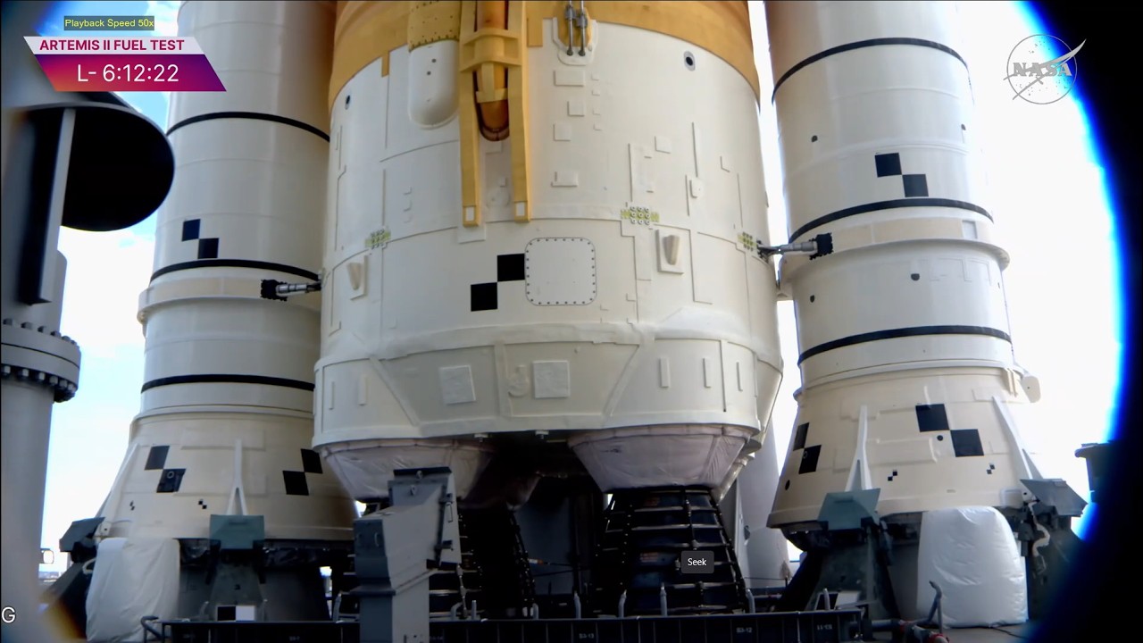 NASA conducts successful rehearsal of Artemis 2 lunar launch Mission 