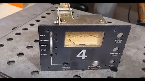 Mechanical side of audio - Studer A80 VU meter from #reeltoreel - complicated stuff....