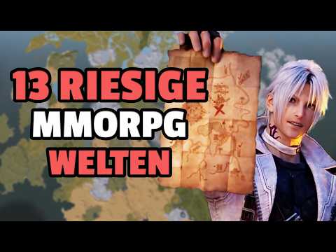 Die 13 größten Maps von MMORPGs - gigantische Spielwelten im Vergleich