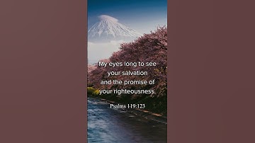 Psalms 119::123 #bibleverse yet not i but through christ in me lyrics #jesussong#biblestudy#bible