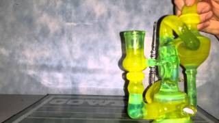 TRILL GLASS SWISS PERC RECYCLER