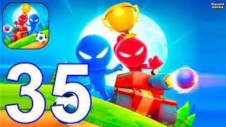 Stickman Party 2 3 4 MiniGames - Gameplay Walkthrough Part 35 Tournament Mode New Mini Games 2024 screenshot 3