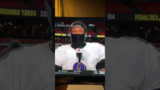 Lamar Jackson POSTGAME INTERVIEW Ravens @ Cleveland Browns 12\/15\/20