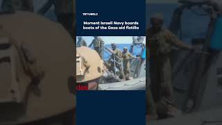 Global Sumud Flotilla: Israeli Navy boards boats of the Gaza aid flotilla