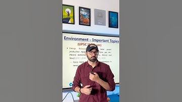 Environment most important topics for UPSC CSE | Geography repeated themes for IAS exam