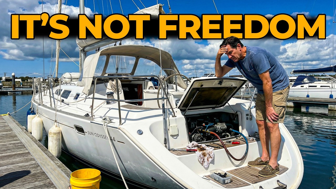 ⁣10 Brutal Truths About Owning a Sailboat