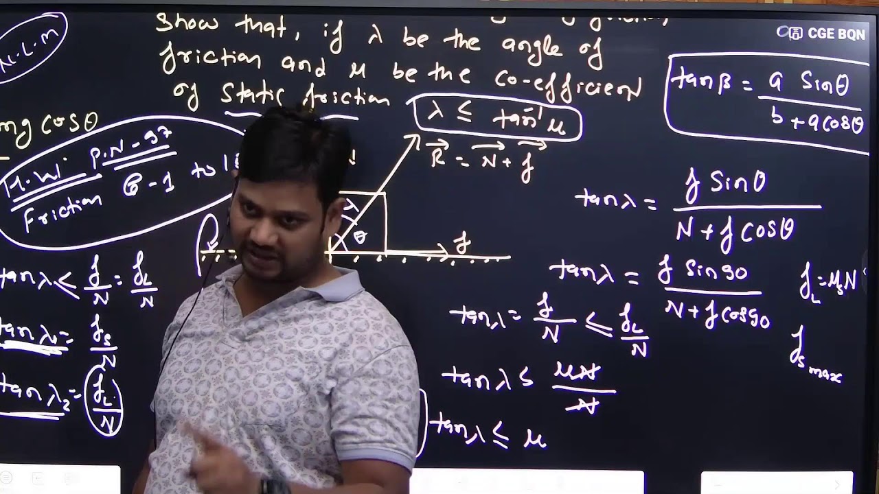 FRICTIONAL FORCE | LEC 05 | PHYSICS | CLASS 11TH | 