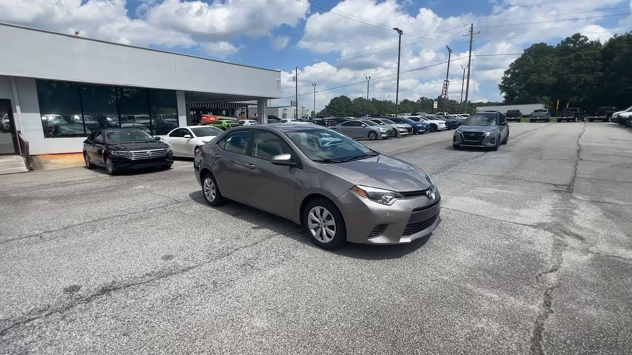 2016 Toyota Corolla Griffin, Covington, Newnan, Thomaston, Macon, GA