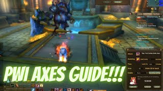 PWI FS Axes Guide | Perfect World International FlowSilver Palace Axes Guide