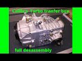 C20let transfer box. Disassembly. Calibra turbo 4x4