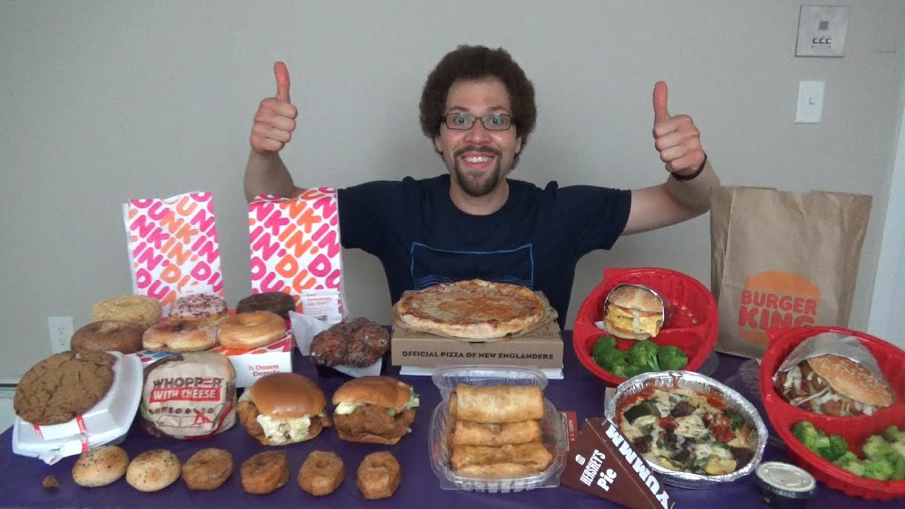 Leftover Gift Cards Challenge l 11,000 Calories - YouTube