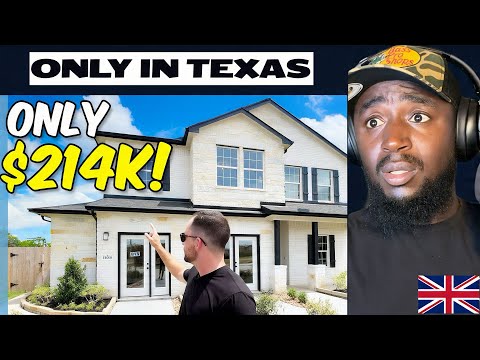 HOW Are These So Cheap? - British Guy Reacts to the CHEAPEST Homes in Texas