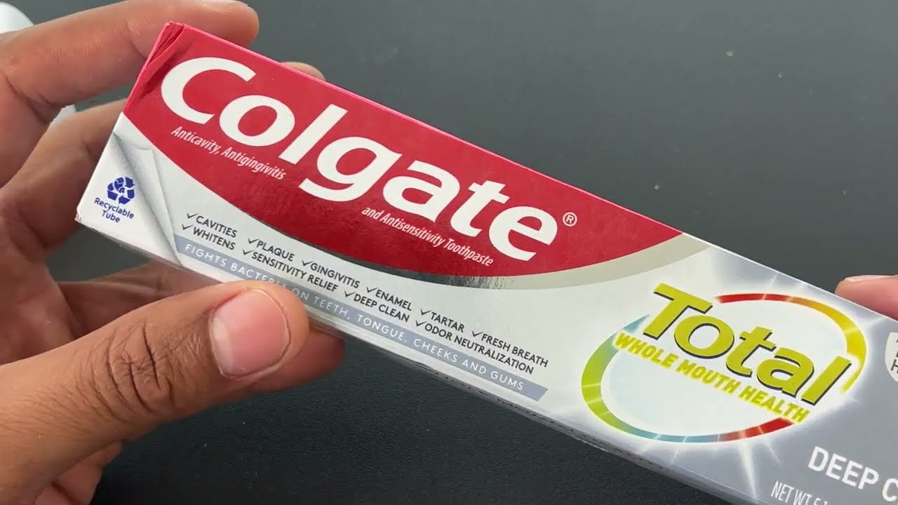 Colgate Total Toothpaste - How to Use and Review