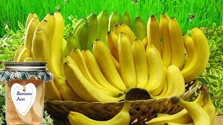 طريقة تحضير مربى الموز HOW TO MAKE JAM OF BANANA