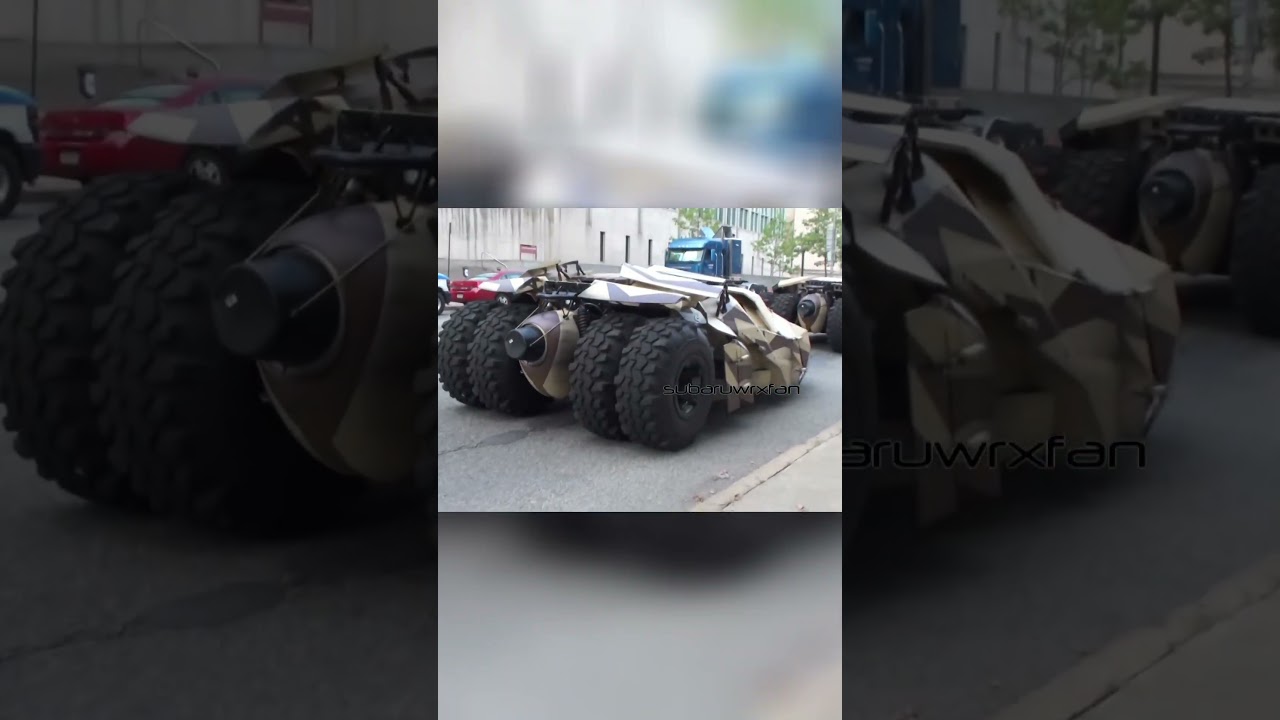 #throwbackthursday to spotting 3 #batmobile Tumblers driving during the #thedarkknightrises filming!