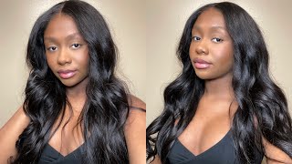 The Best Ocean Wave Wear &amp; Go Wig Install | Ft. ISee Hair