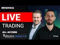 LIVE Trading with Benzinga + All Access