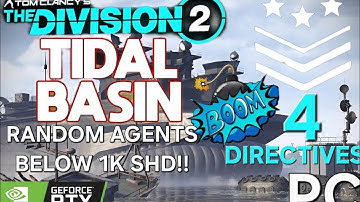 Division 2 LEGENDARY 4 DIRECTIVE TIDAL BASIN PREMIERE!! Let