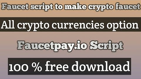 (Urdu) Faucet script for all crypto currencies for faucetpay.io
