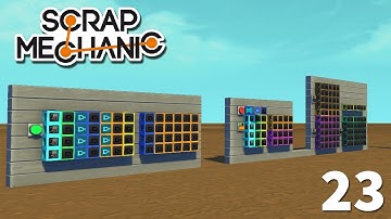 23- Stopwatch V2.0 (1 tick resolution) | Scrap Mechanic Let