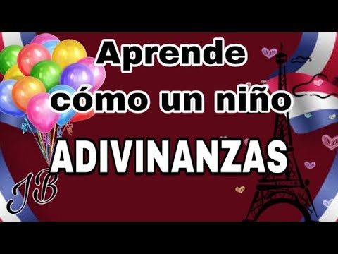 Adivinanzas en francés- Aprende como un niño