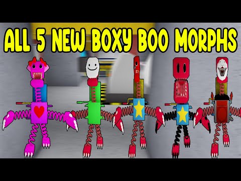 😾NEW] Boxy Boo Morphs - Roblox