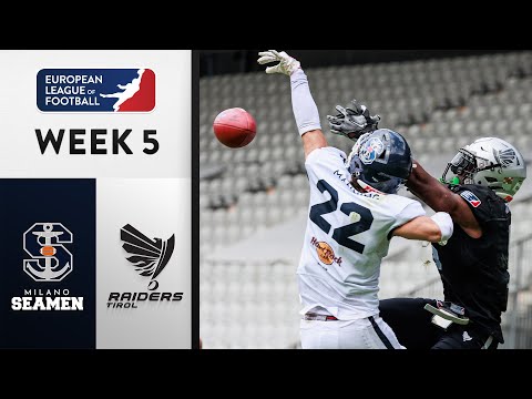 Milano Seamen @ Raiders Tirol Highlights | Week 5 | Season 2023