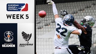 Milano Seamen @ Raiders Tirol Highlights | Week 5 | Season 2023 image