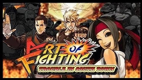 Art of Fighting Trouble in Southtown (Openbor Game in Android) Ingresando al último nível con clave