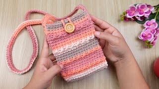 🔴Te vas a enamorar de este Tejido! Patrón de crochet Rápido de hacer | bolso a crochet ❤