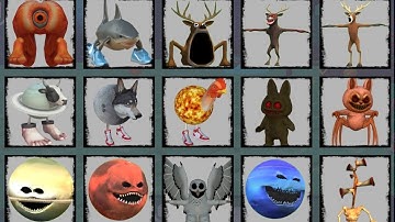 Sandbox in Space Nextbots in Playground Mod New Update Added Wakes Up Planet VS 99 Forest Night Deer