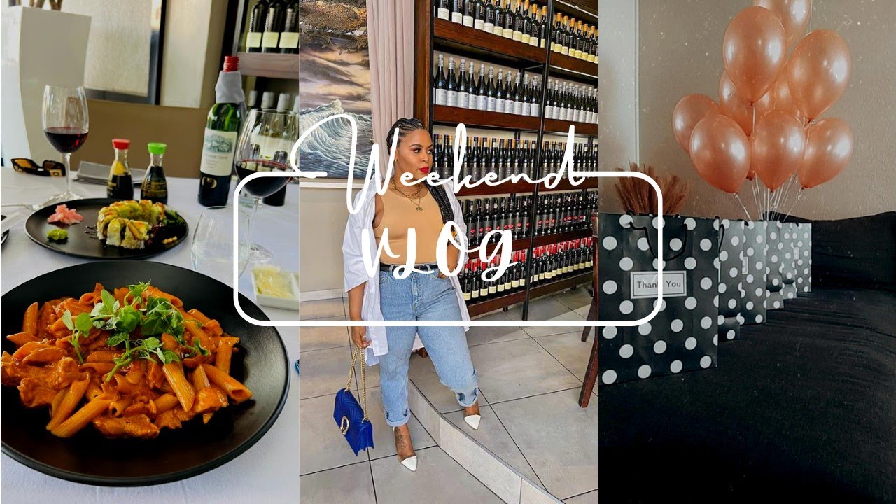 VLOG: Lunch date, Slumber party | South African YouTube - YouTube