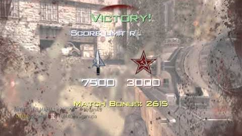 MW3 Crazy quickscope final killcam