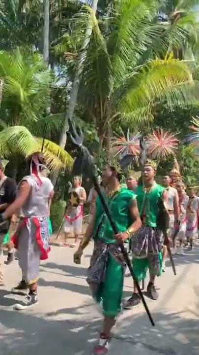 Pasukan Gajah Mada Satrio piningit muncul di karnaval