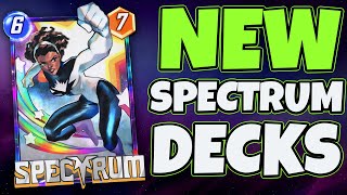 ULTIMATE GUIDE to NEW SPECTRUM DECKS! These brews are HOT! [Marvel Snap]