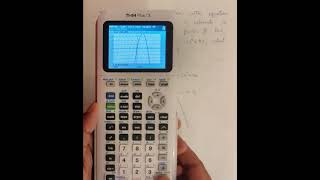 A parabola problem from SAT